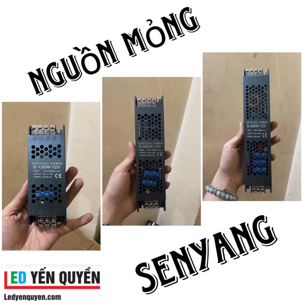 Nguồn siêu mỏng 12V300w SY